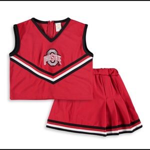 Girls NWT size 10 Ohio State cheerleader outfit